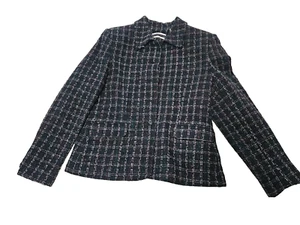 Amanda Smith Pettis Women's Vintage Studio Works Blazer Multicolor Jacket 8P Sz - Picture 1 of 10