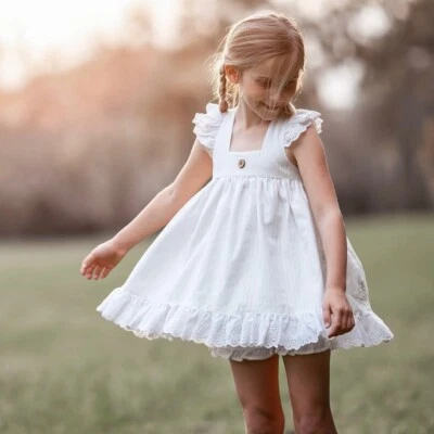 Well Dressed Wolf NWT 12 Simply Ivory Aunt Heart Tunic Set Dress Set LA1-191 - Image 1 of 4