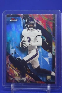 2024 Topps Finest - Uncommon Nate Wiggins #151 Blue Refractor /150 (RC) - Picture 1 of 2