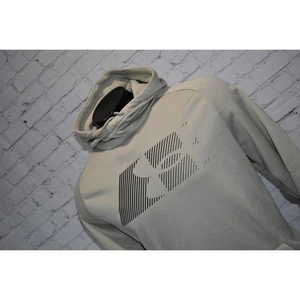 Under Armour Hoodie Mens Size XL Loose Tan ColdGear Performance Polyester - Picture 1 of 6