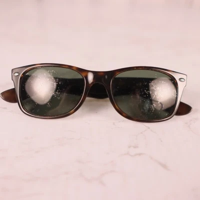 Ray-Ban Nuevo Wayfarer Gafas de Sol SOLO MARCOS-RB2132-55-18 Marrón Tortuga Usado Foto 1 de 4