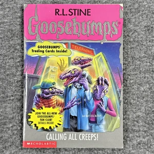 1996 Gänsehaut #50 Calling All Creeps! mit Lesezeichen & Karten Erstdruck - Bild 1 von 6