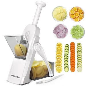 Sicherer Mandolinenschneider für Küche, Kartoffelschneider für Chips, Gemüse & Lebensmittel... - Bild 1 von 6