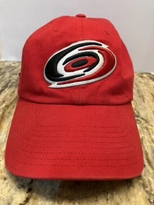 NHL '47 Marke Carolina Hurricanes rot verstellbar gesticktes Logo QSFA - Bild 1 von 5