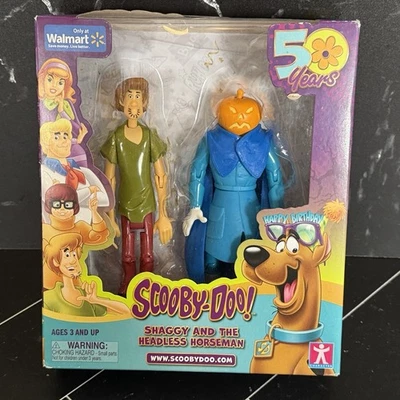Figuras de ação Scooby-Doo Salsicha e o Cavaleiro Sem Cabeça 5" 50º Aniversário - Imagem 1 de 3