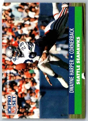 1992 Proset Dwayne Harper #662  Football Card - Image 1 of 2