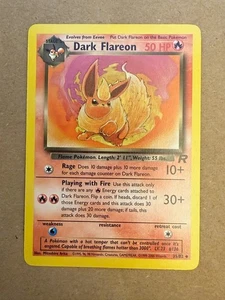Pokémon Karte Dunkles Flareon 35/82 Team Rocket Regular in Near Mint NM Zustand - Bild 1 von 6
