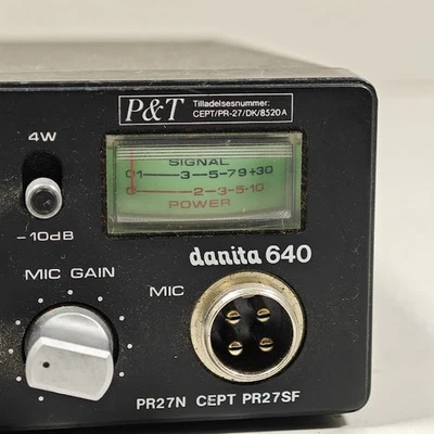 Danita 640 CB Radio - Ungetestet, Kein Kabel, DC 13,2V~ - Bild 1 von 4