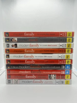Modern Family Series, Seasons (1-10) 1 2 3 4 5 6 7 8 9 10, DVDs PAL VGC Region 4 - image 1 of 4