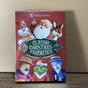 Classic Christmas Favorites 10 Holiday Favorites (DVD) NEW SEALED Grinch, Frosty - Imagen 1 de 6