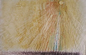 Belle Eau Forte De LAWRENCE HEYMAN " SOLEIL" 1971 - Imagen 1 de 21