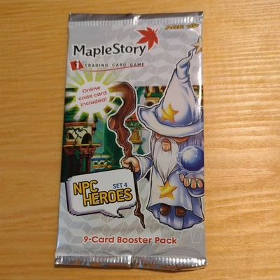 Maple Story Trading Card Game Booster pack - UNOPENED - NPC Heroes (set 4) - Изображение 1 из 2