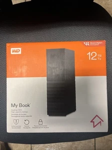 New Western Digital WDBBGB0120HBK-NEWM 12TB External Desktop Hard Drive (Black) - Photo 1/2