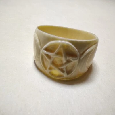 Anillo Hécate Triple Luna Diosa Anillo Wicca Bruja Pagano Pentagrama Pentáculo Anillo Foto 1 de 4