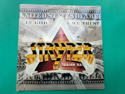 STRYPER In God We Trust 1988 LP GLAM/HAIR METAL CHRISTIAN HARD ROCK RARE, SEALED - Image 1 of 4