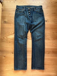 Jeans Levi’s Original Fit 501 W34 L32 00501-0089, blau, wie neu - Bild 1 von 3