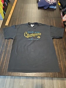 Vtg Jacksonville Jaguars Shirt XL 1998 Central Division Champions Embroidered - Picture 1 of 11