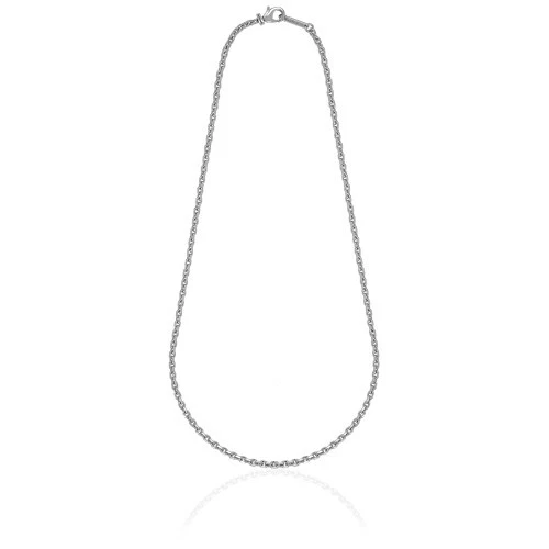 UNOAERRE COLLANA da uomo maglia ovale bronzo placcato argento (2525) - Immagine 1 di 4