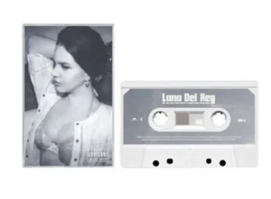 LANA DEL REY - DID YOU KNOW THERE'S A TUNNEL (White CASSETTE Tape) - Picture 1 of 1