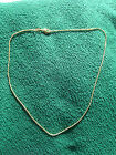 1,2 mm hochwertige 18krt vergoldete schöne Schlangenkette Halskette 16-30 Zoll 1,2