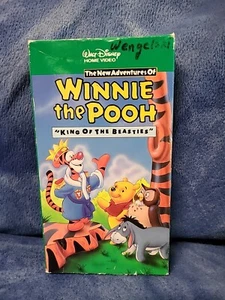 New Adventures of Winnie the Pooh The - King of the Beasties Vhs 1992 Disney - Foto 1 di 5