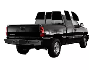 PreCut Window Film for Chevy Silverado 1500 Extended Cab 1999-06 Any Tint Shade - Picture 1 of 11