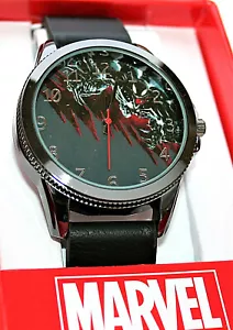 Marvel Comics Spiderman's Venom Accutime Kleid Uhr Herren Neu Neu aus altem Lagerbestand - Bild 1 von 5