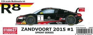 Studio27 1/24 R8 Zandvoort 2015 # 1 1/24 Multimedia Kit - Bild 1 von 2