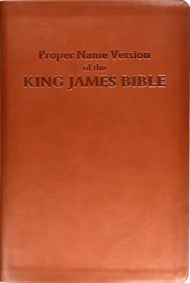 Proper Name Version of the King James Bible, Study Edition by Name Publishers
