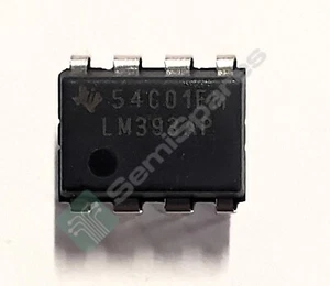 100 pcs. TEXAS INSTRUMENTS LM393AP IC COMPARATOR 2 DIFF 8 DIP - Picture 1 of 4