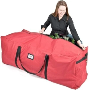 Modo Christmas Tree Red Storage Bag for Trees up to 9 Feet Tall - Heavy Duty - Picture 1 of 4