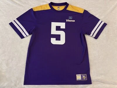 Minnesota Vikings Alternate Jersey Mens Large Purple Teddy Bridgewater NFL - Image 1 of 4