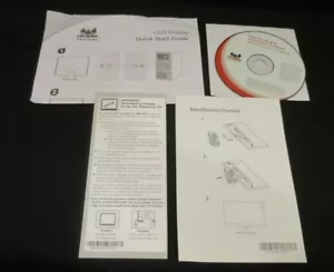ViewSonic VA2037 LCD Monitor Display User Guide Installation Software CD PC/Mac - Picture 1 of 2
