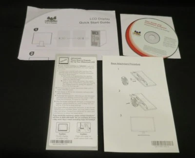 ViewSonic VA2037 LCD Monitor Display User Guide Installation Software CD PC/Mac - Image 1 of 2