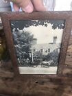 Print Colonial Photo Print Coach In Front Of Inn Wood Crafts Frame