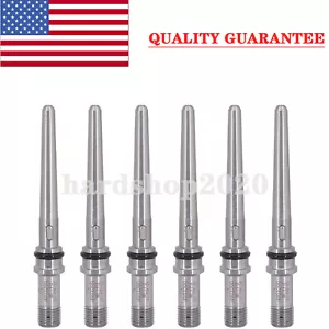 6PCS 4929864 Injector Connector Tubes For 2003-12 Dodge Cummins Diesel 5.9L 6.7L - Picture 1 of 10
