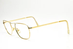 1970s vintage gold eyeglasses AMOR 6556 Gold Plated vintage glasses retro frame - Picture 1 of 15