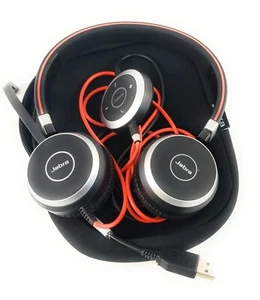JABRA HSC017 Evolve 40 Stereo Headset w/ Case 6399-829-209 - Picture 1 of 8