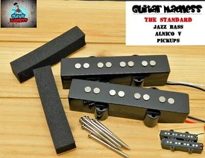 G.M. The Standard JB Jazz Bass Pickup Set Alnico V - Picture 1 of 7