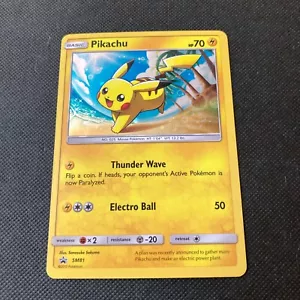 Tarjeta LP ultra rara de Pikachu - SM81 - Pokemon Promo Sun & Moon - Imagen 1 de 7