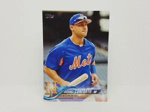 2018 Topps #88 Michael Conforto, New York Mets - Stampa breve variazione immagine - Foto 1 di 2