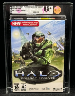 Halo Combat Evolved PC CD ROM Windows 98/ME Sealed New VGA 85+ Graded - Image 1 of 2