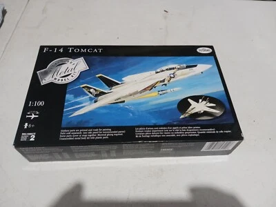 Lot 167 Sealed Testors F-14 Tomcat Metal Body 1:100 Model Kit #5601 Ww2 Rare - Image 1 of 2