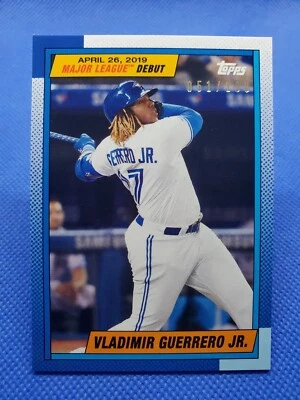 2022 Topps Transcendent VLADIMIR GUERRERO JR. 90DR card #/100 TORONTO BLUE JAYS - Image 1 of 3