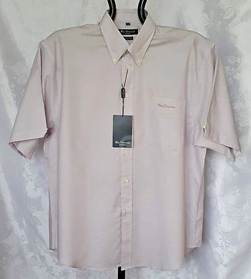 CAMISA DE VESTIR VINTAGE AUTÉNTICA BEN SHERMAN PÚRPURA PARA HOMBRE TALLA: US16 1/2 / EU 42 Foto 1 de 4