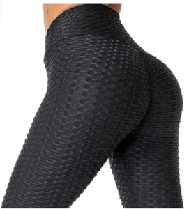 Famous TikTok Leggings for Women-Ruched Butt Lifting-High Waist Yoga Pants M - Picture 1 of 2