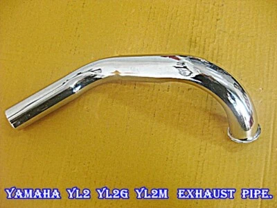 Fit YAMAHA YL2 YL2G YL2GF YL2M YL2K YB100 CHROME EXHAUST PIPE HEADER  [as199] Foto 1 de 4