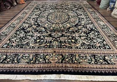Pak Per'sian Rug 10x14, Elegant Floral Carpet, Fine 225 KPSI - Image 1 of 4