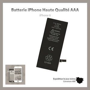 Batterie de remplacement pour Iphone 6 1810mAh neuve long lasting - Photo 1/1