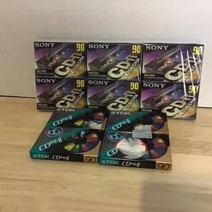 5 Lot Sony & TDKHigh Bias/ResolutionCD Performance & Sound BlankTapes 10 Tapes - Bild 1 von 6